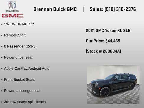 Used 2021 GMC Yukon XL SLE AWD/4WD image 6