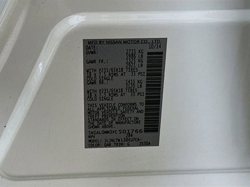 Used 2015 INFINITI QX60 AWD w/ Premium Plus Package image 32