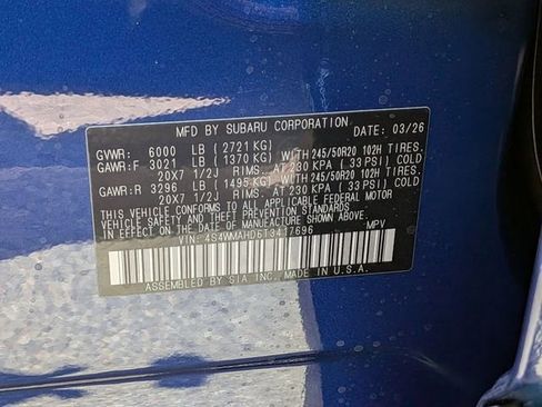 New 2026 Subaru Ascent Limited Bronze AWD/4WD image 39