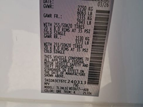 New 2026 Nissan Pathfinder SL w/ SL Premium Package AWD/4WD image 31