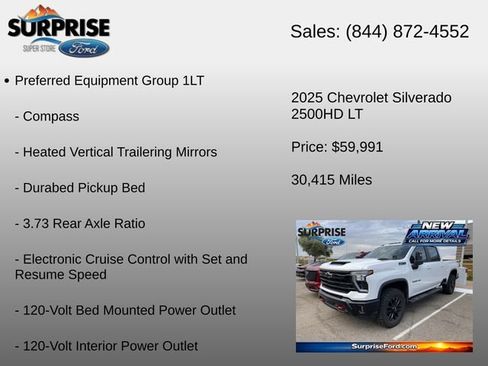 Used 2025 Chevrolet Silverado 2500 LT w/ Trail Boss Package AWD/4WD image 16