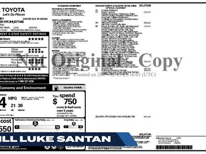 Used 2017 Toyota Camry XLE w/ Advanced Technology Package