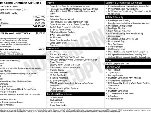 Used 2024 Jeep Grand Cherokee Altitude AWD/4WD image 3
