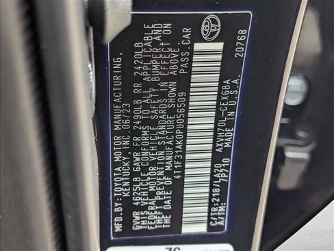 Certified 2023 Toyota Camry XLE w/ Navigation Package FWD image 25