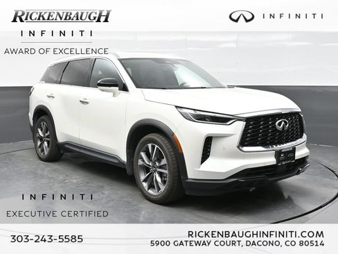 Certified 2023 INFINITI QX60 Luxe w/ Cargo Package AWD/4WD image 1