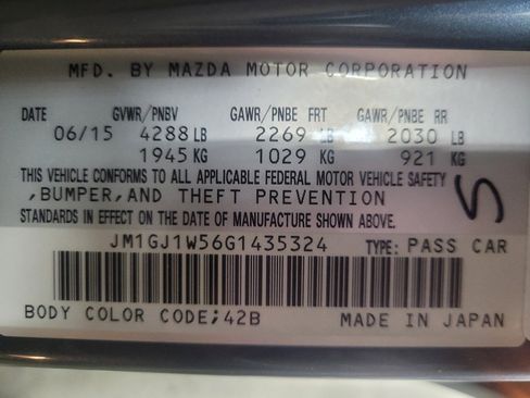 Used 2016 MAZDA MAZDA6 Grand Touring FWD image 33