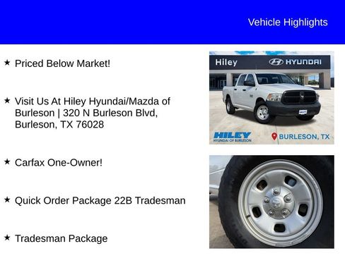 Used 2017 RAM 1500 Tradesman image 9