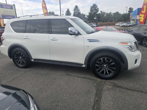 Used 2017 Nissan Armada Platinum w/ Captain Seat Package AWD/4WD image 6