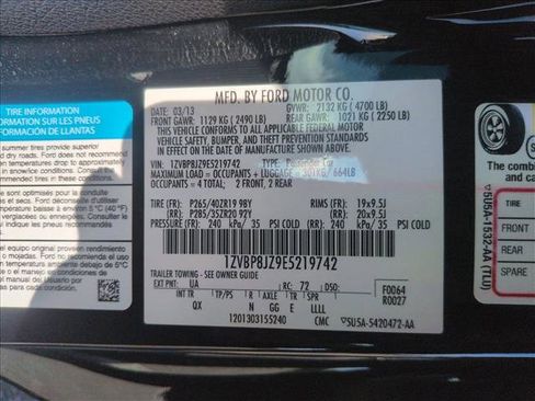 Used 2014 Ford Mustang Shelby GT500 w/ Equipment Group 821A image 23