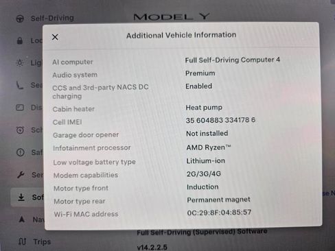Used 2024 Tesla Model Y Long Range AWD/4WD image 4