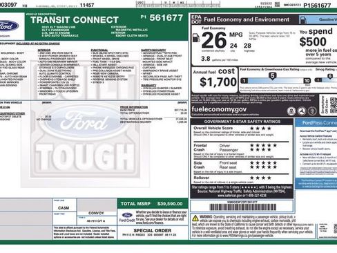 Used 2023 Ford Transit Connect XLT image 4