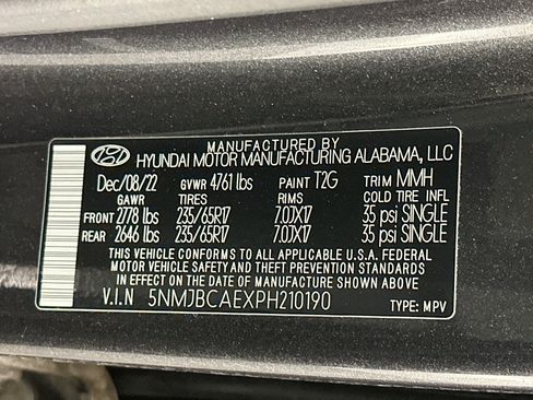 Used 2023 Hyundai Tucson SEL AWD/4WD image 12