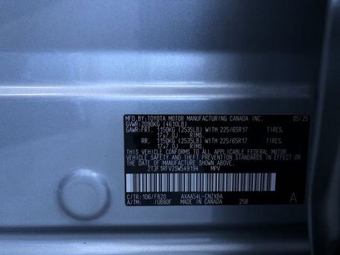 Certified 2025 Toyota RAV4 LE image 33