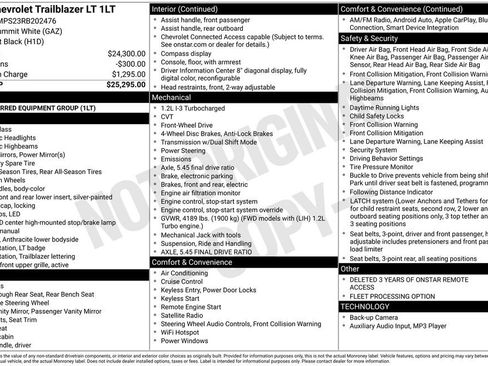 Used 2024 Chevrolet TrailBlazer LT image 32