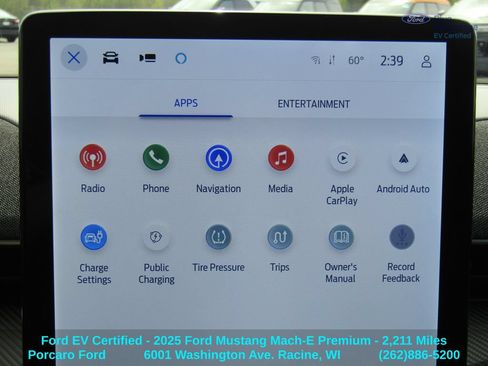 Certified 2025 Ford Mustang Mach-E Premium AWD/4WD image 32