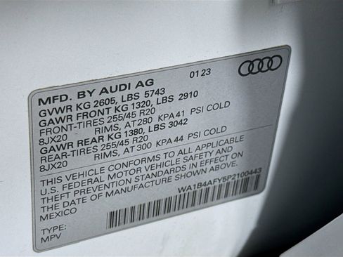 Certified 2023 Audi SQ5 Premium Plus w/ Premium Plus Package image 34