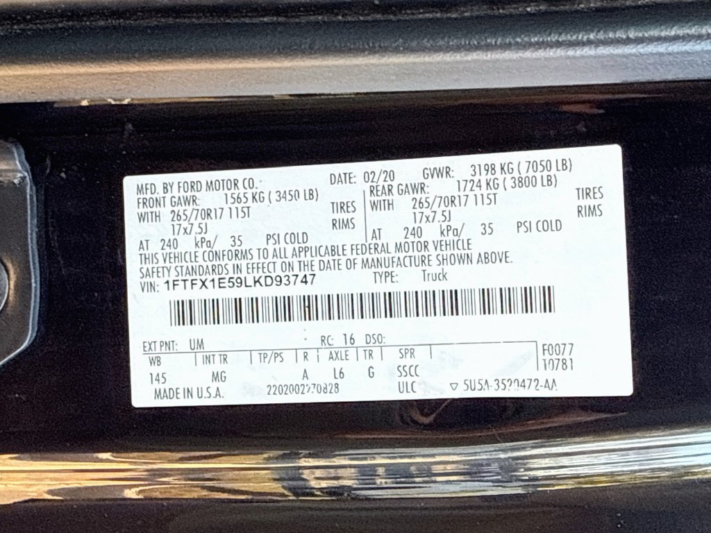 Used 2020 Ford F150 XLT AWD/4WD image 9