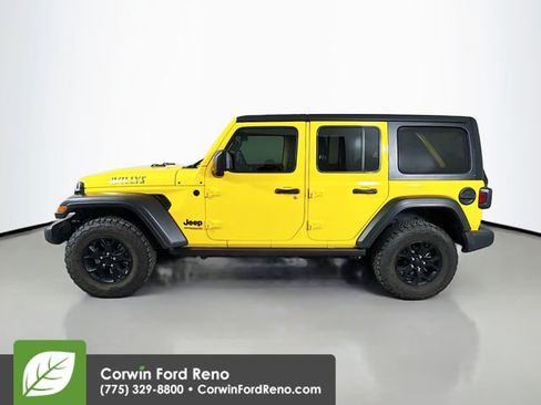 Used 2021 Jeep Wrangler Unlimited Willys image 4