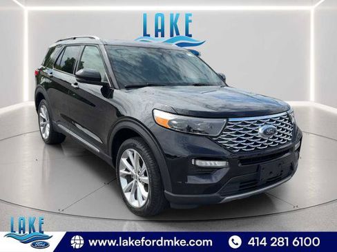 Certified 2023 Ford Explorer Platinum w/ Technology Package AWD/4WD image 1
