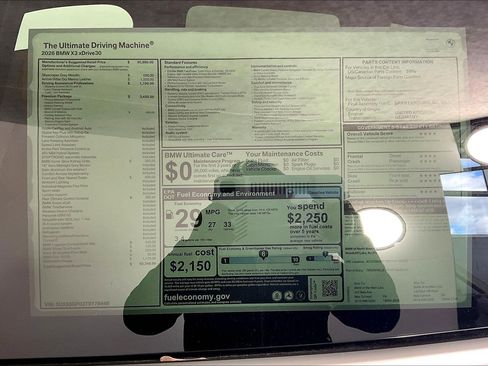 New 2026 BMW X3 xDrive30 w/ Premium Package image 17