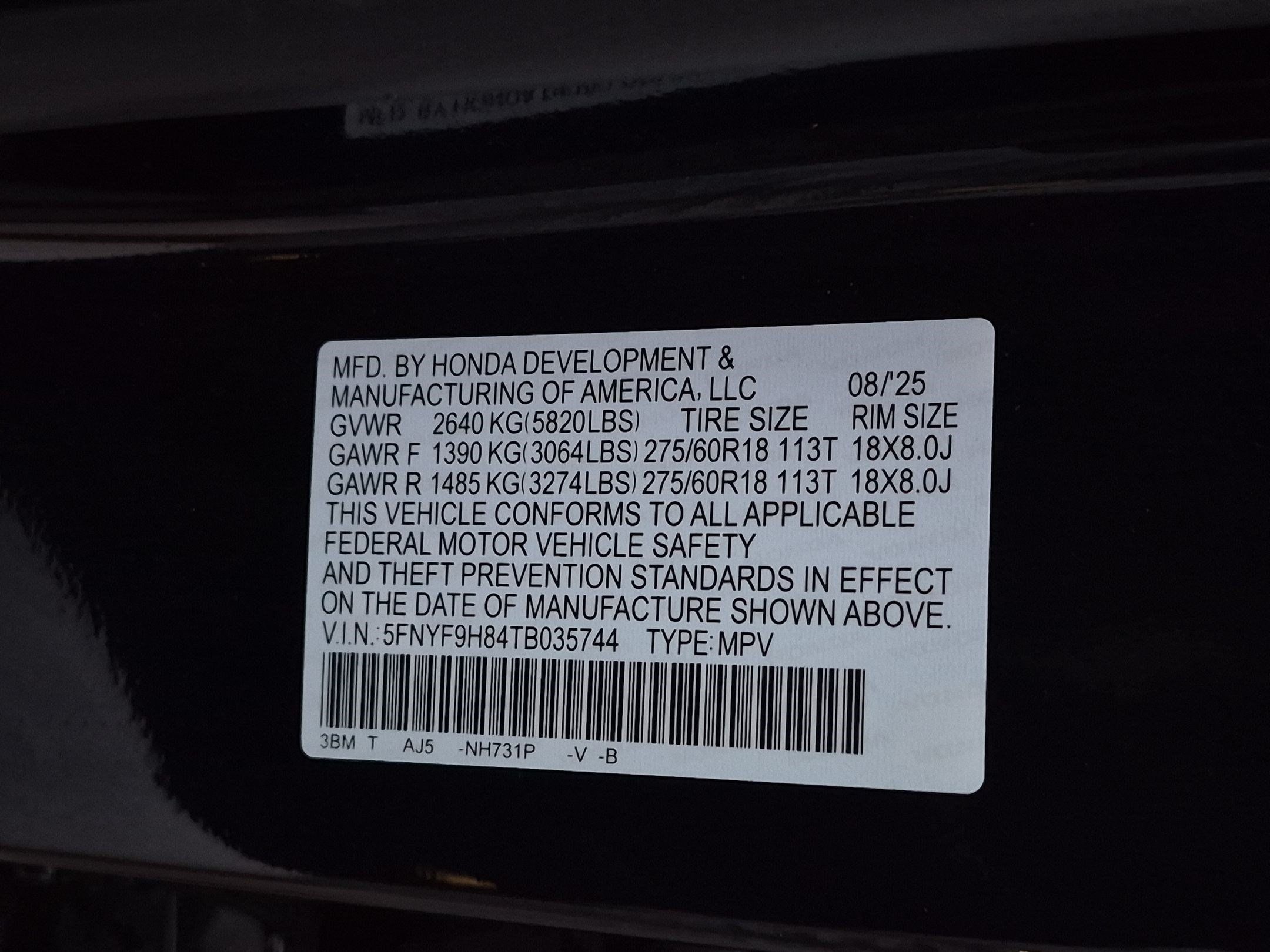 Used 2026 Honda Passport TrailSport Elite image 35