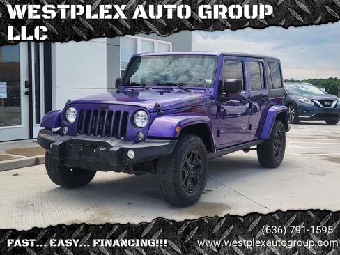 Used 2016 Jeep Wrangler Unlimited Sahara AWD/4WD image 1