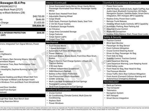 Certified 2024 Volkswagen ID.4 Pro AWD/4WD image 27