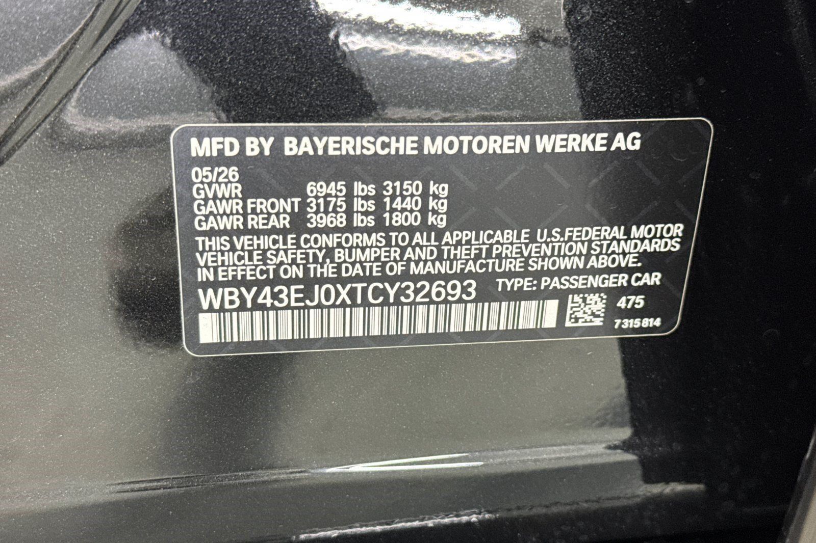 Used 2026 BMW i7 eDrive50 w/ M Sport Package RWD image 24