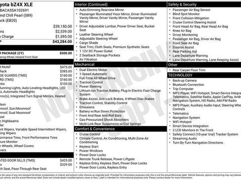 Used 2025 Toyota bZ4X AWD w/ Weather Package image 3