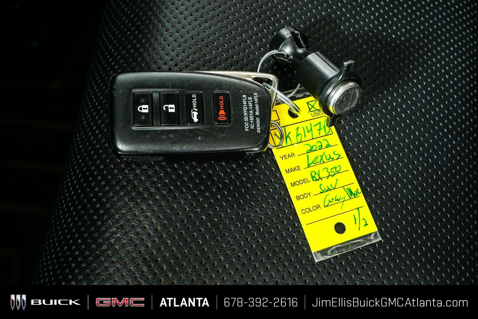 Used 2022 Lexus RX 350 FWD w/ Premium Package image 39