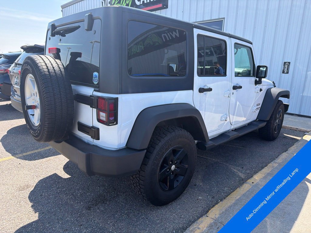 Used 2017 Jeep Wrangler Unlimited Sport w/ Quick Order Package 24S AWD/4WD image 6