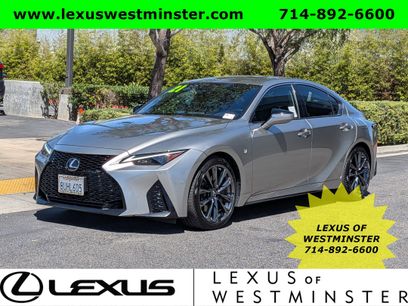 Certified 2021 Lexus IS 350 F Sport w/ Accessory Package