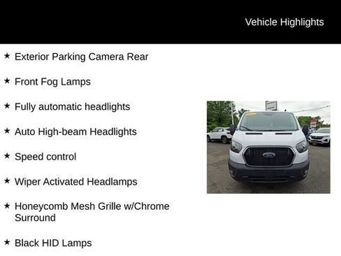 Used 2025 Ford Transit 250 Low Roof w/ Exterior Upgrade Package RWD image 17