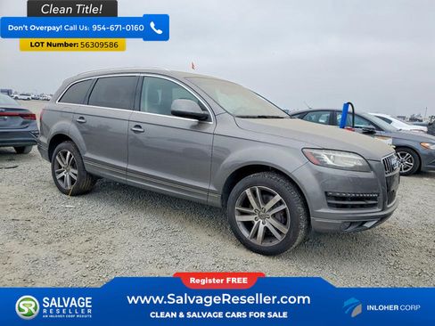 Used 2014 Audi Q7 TDI Premium Plus w/ Premium Plus Package AWD/4WD image 5
