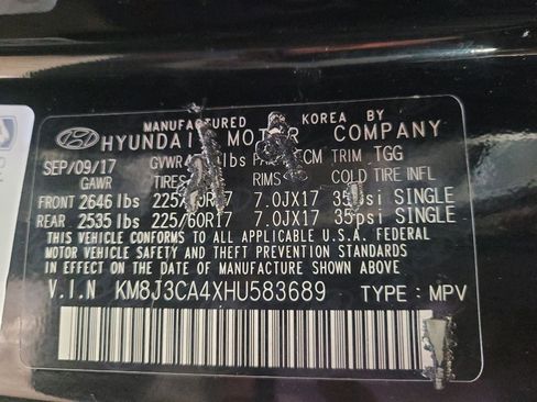 Used 2017 Hyundai Tucson SE w/ SE Popular Package 02 AWD/4WD image 33