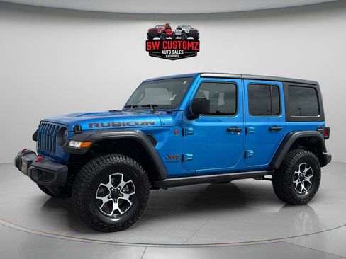 Used 2022 Jeep Wrangler Unlimited Rubicon AWD/4WD image 3