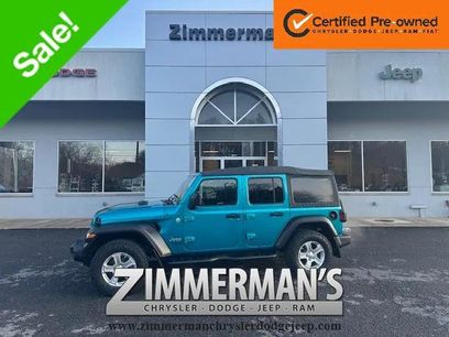 Certified 2020 Jeep Wrangler Unlimited Sport S
