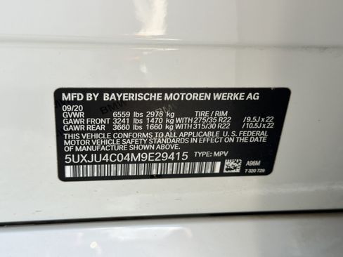 Used 2021 BMW X5 M50i AWD/4WD image 40