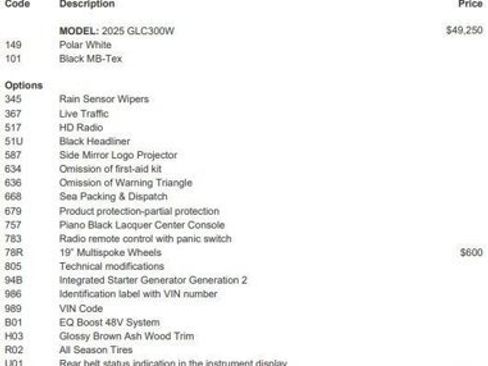 Certified 2025 Mercedes-Benz GLC 300 image 4