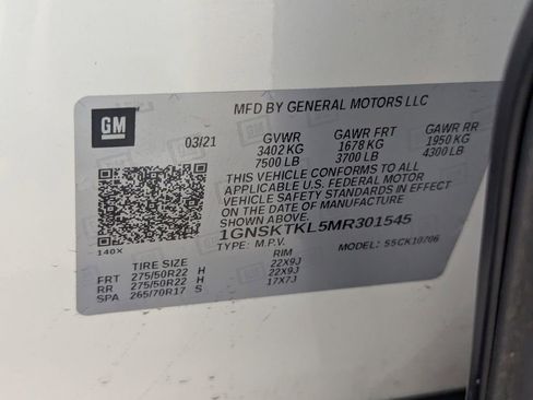 Used 2021 Chevrolet Tahoe High Country AWD/4WD image 37