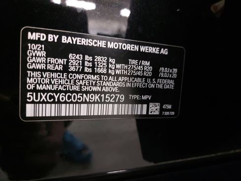 Used 2022 BMW X6 xDrive40i w/ M Sport Package image 38
