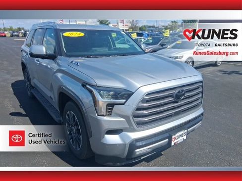 Used 2024 Toyota Sequoia Limited w/ Tow Technology Package AWD/4WD image 1