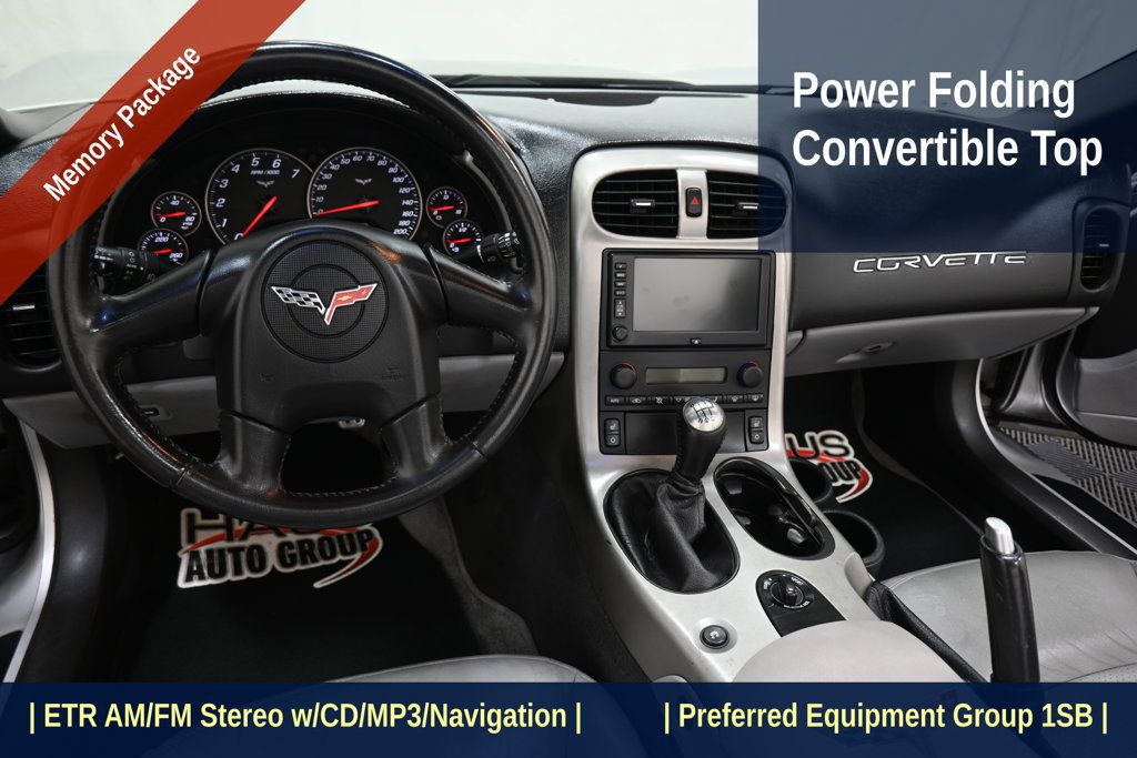 Used 2005 Chevrolet Corvette Convertible w/ Preferred Equipment Group RWD image 4