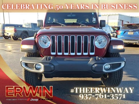 Certified 2022 Jeep Wrangler Unlimited Sahara w/ Cold Weather Group image 2