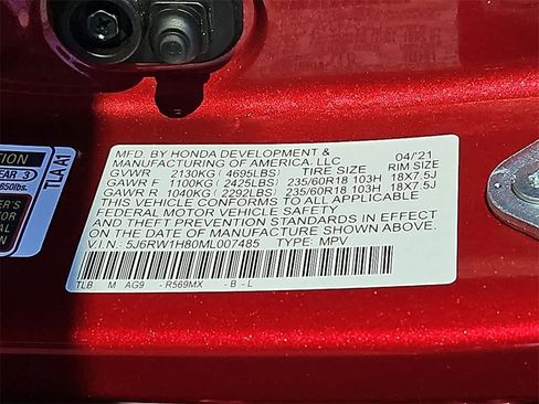 Used 2021 Honda CR-V EX-L image 24