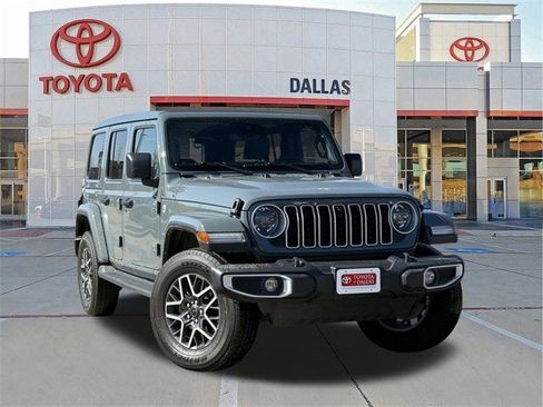Used 2024 Jeep Wrangler Sahara w/ Technology Group image 1
