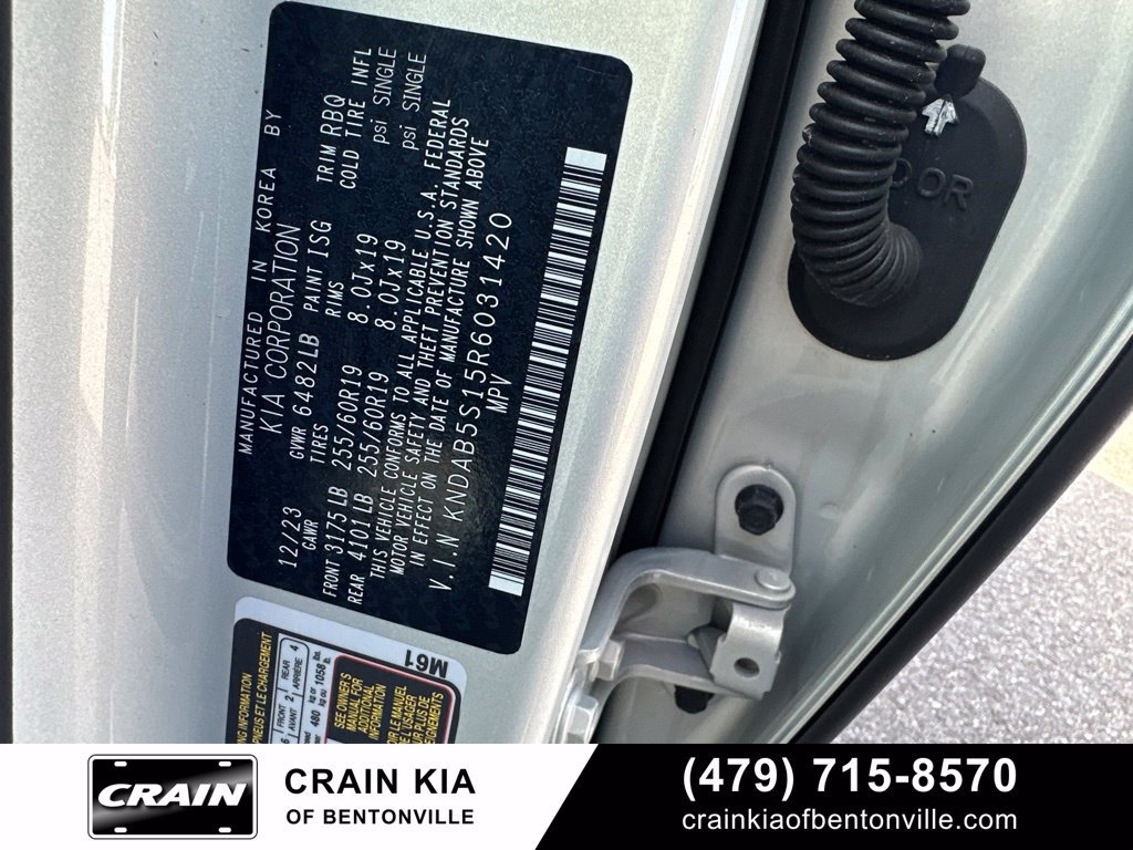 Certified 2024 Kia EV9 Light Long Range RWD image 19