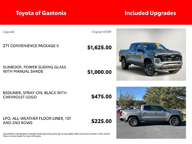Used 2024 Chevrolet Colorado Z71 w/ Z71 Convenience Package 2 AWD/4WD image 4
