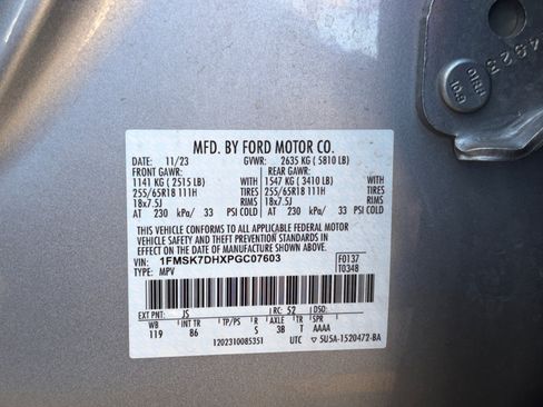 Used 2023 Ford Explorer XLT RWD image 25