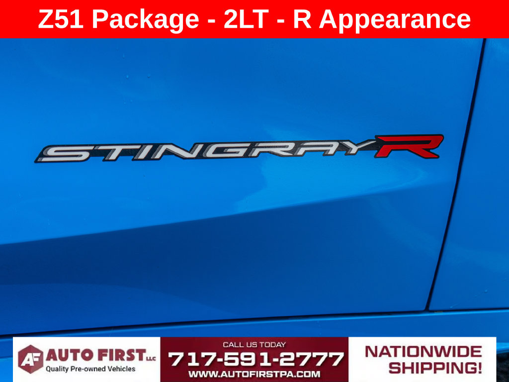 Used 2023 Chevrolet Corvette Stingray Preferred Cpe w/ Z51 Performance Package RWD image 39